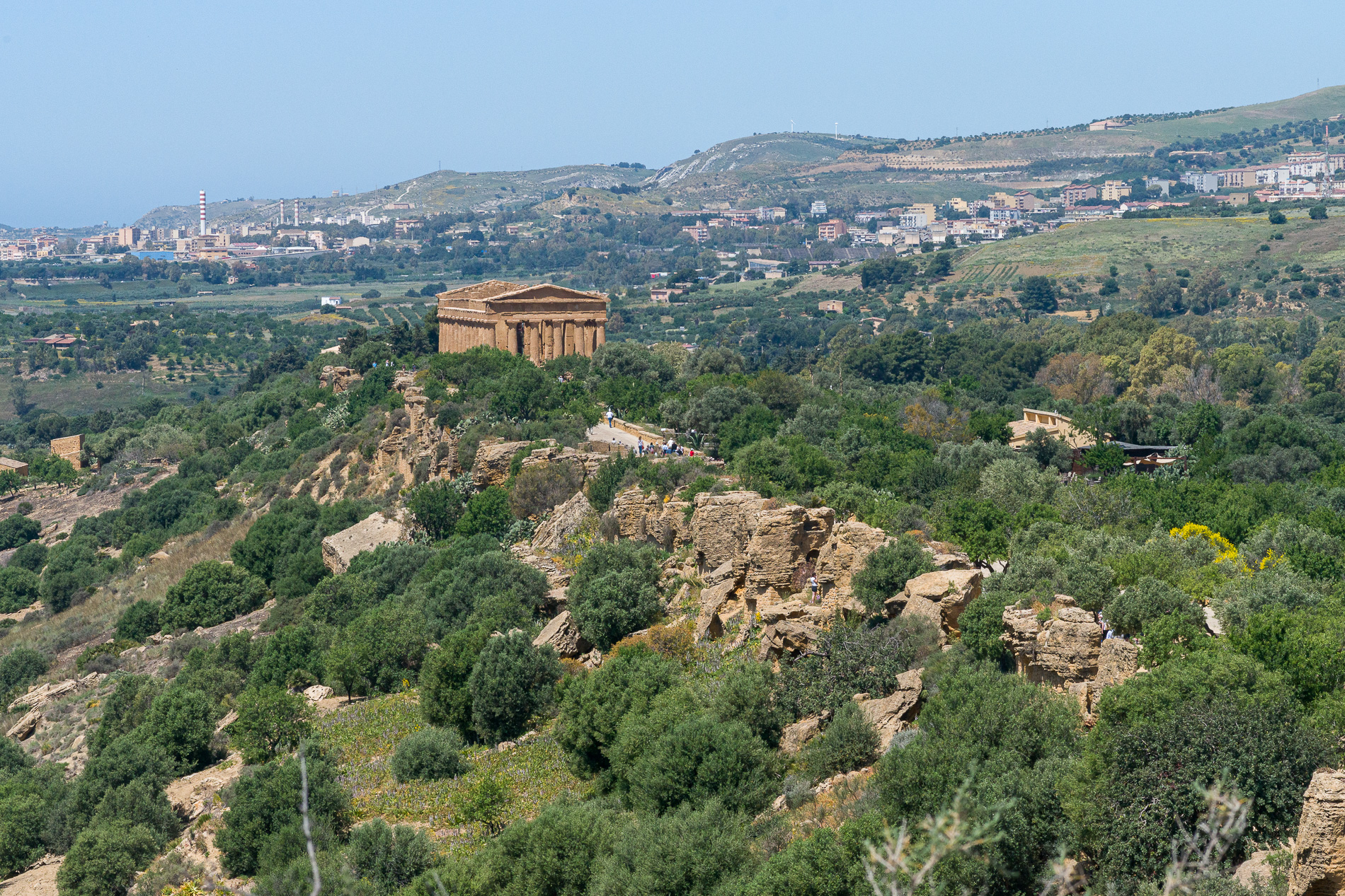 Agrigento-Vallée des Temples-Temple de la Concorde