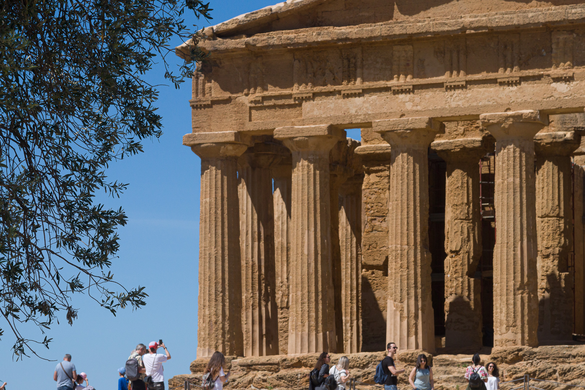Agrigento-Vallée des Temples-Temple de la Concorde