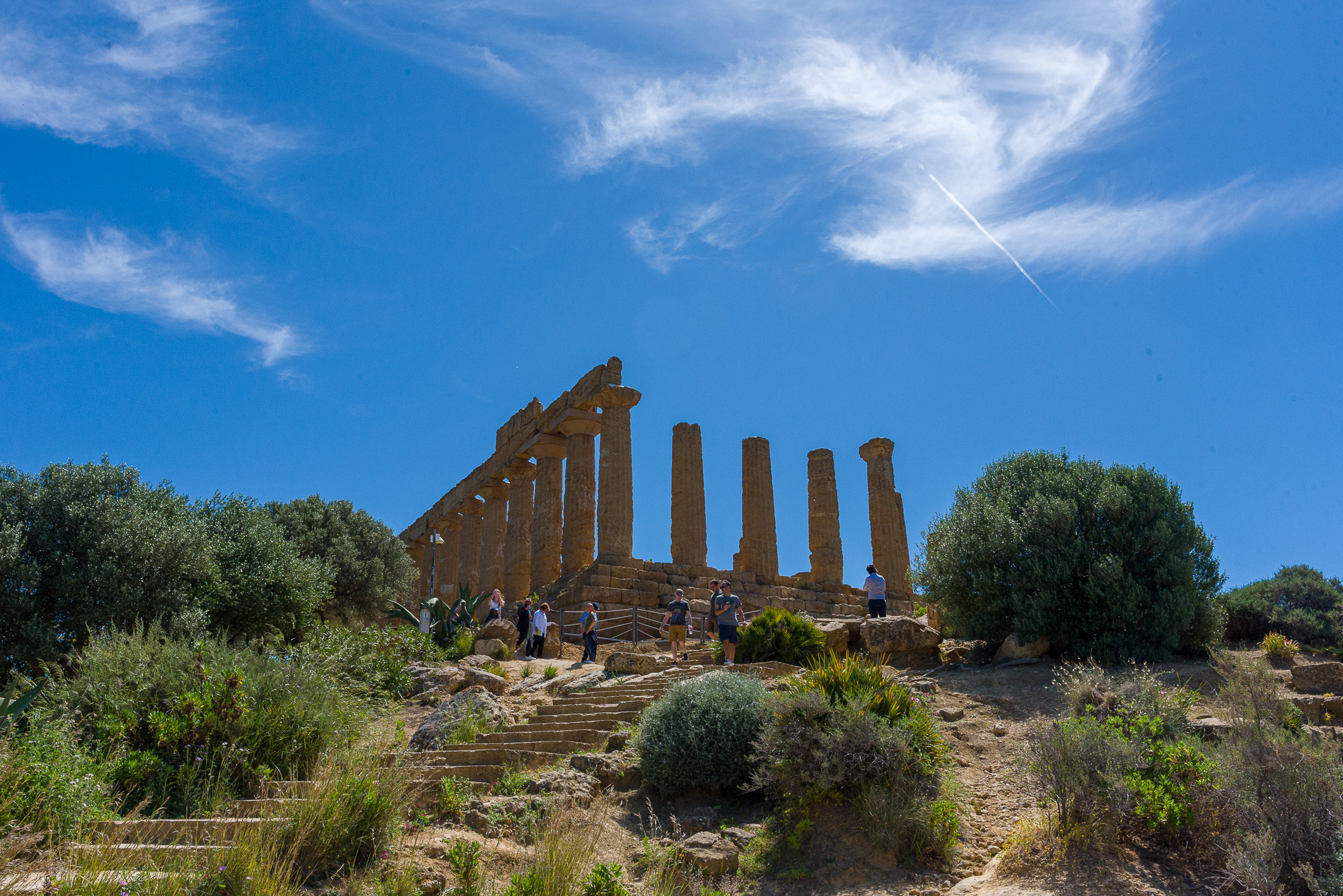Agrigento-Vallée des Temples-Tezmple d'Hera