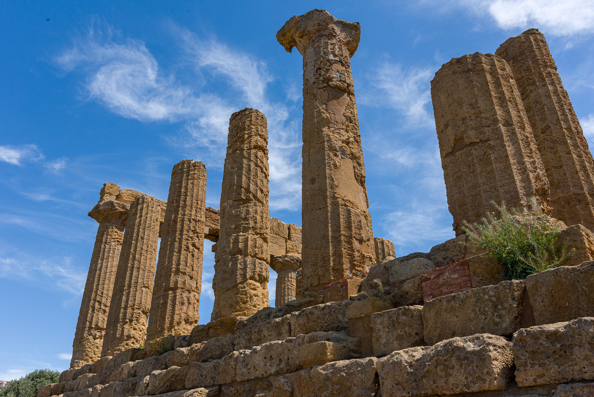 Agrigento-Vallée des Temples-Tezmple d'Hera